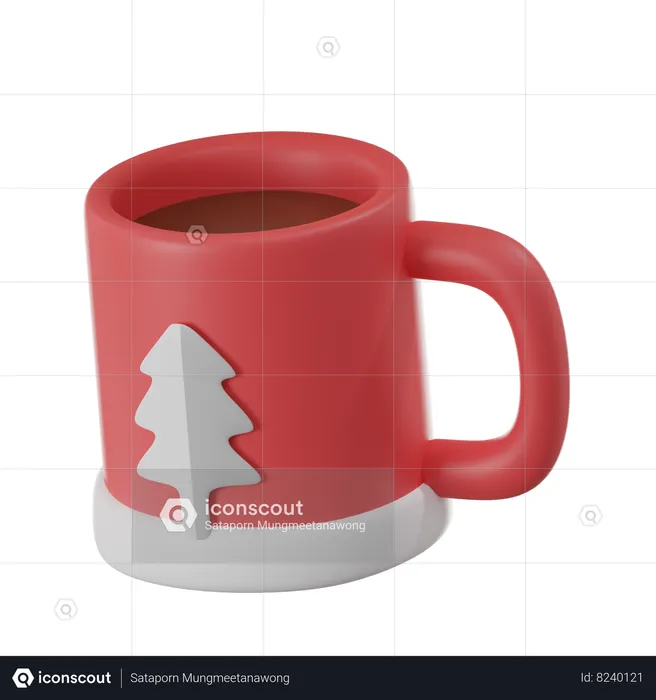 Chocolat chaud  3D Icon