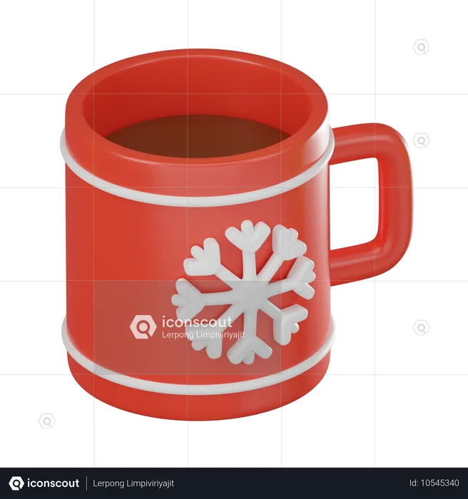 Chocolat chaud  3D Icon