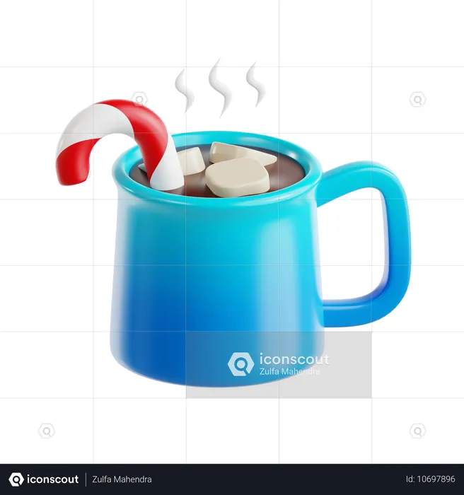 Chocolat chaud  3D Icon