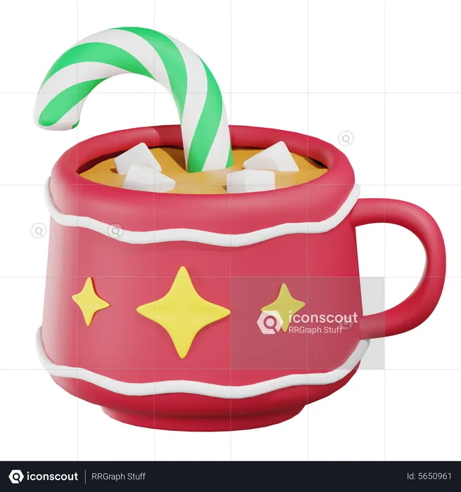 Chocolat chaud  3D Icon