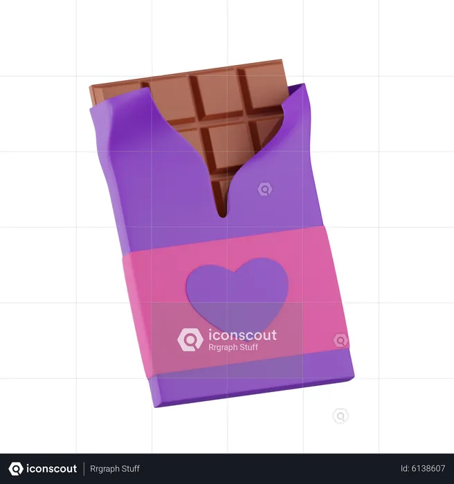 Chocolat de la Saint-Valentin  3D Icon