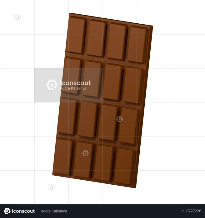 Chocolate  3D Icon