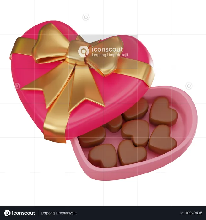 Chocolate  3D Icon