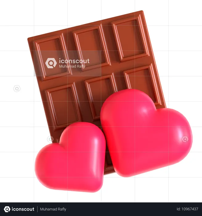 Amor de Chocolate  3D Icon