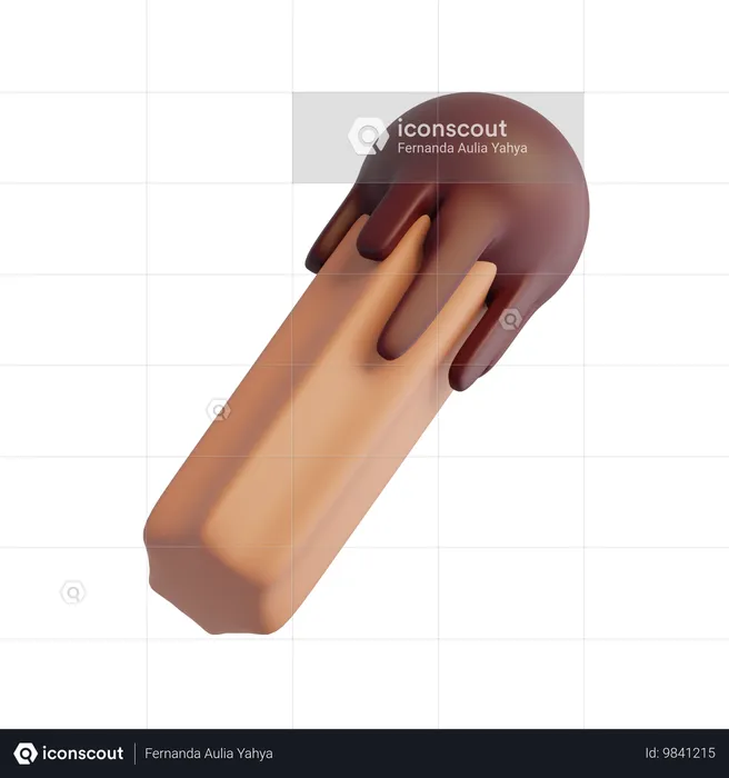 Chocolate Churros  3D Icon