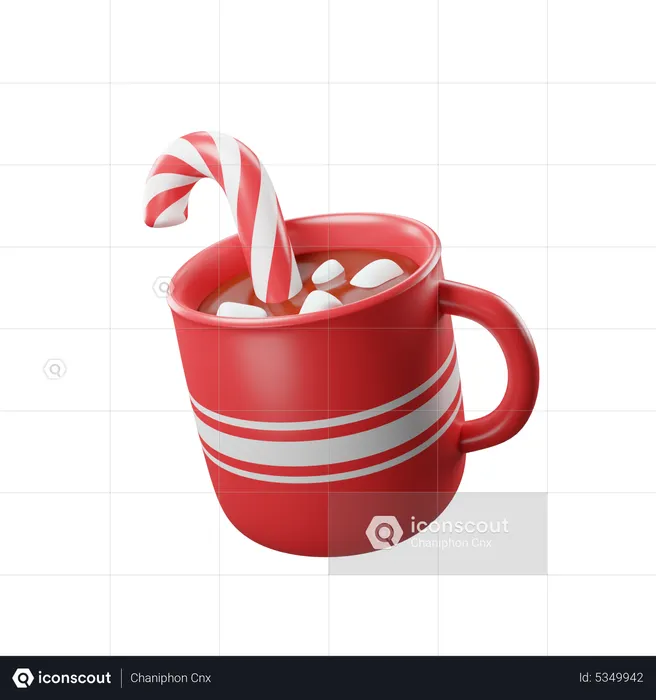 Chocolate Cup  3D Icon