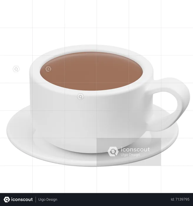 Chocolate Drink  3D Icon