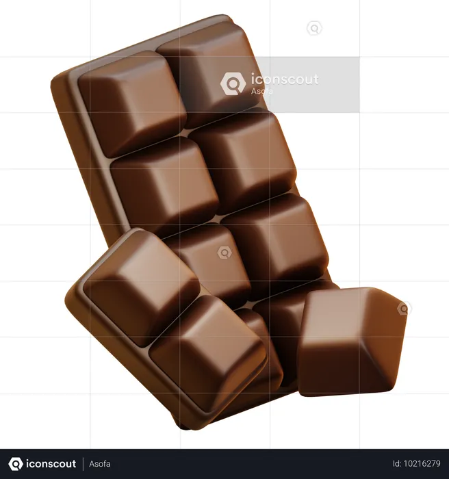 Chocolate dulce  3D Icon