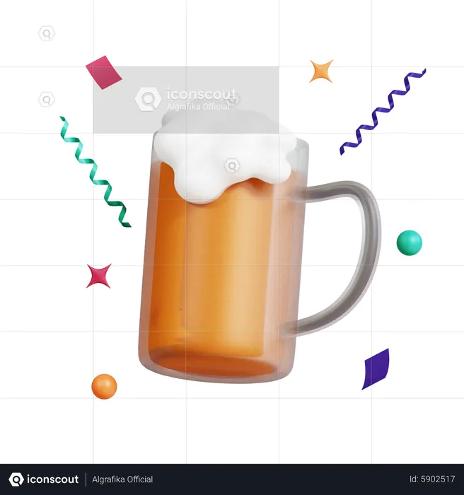 Chope à Biere  3D Icon