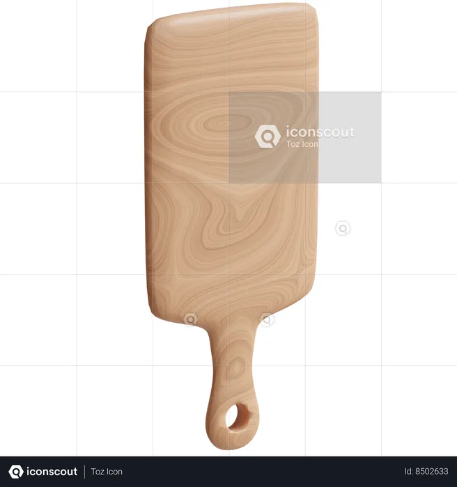 Chopping Board  3D Icon