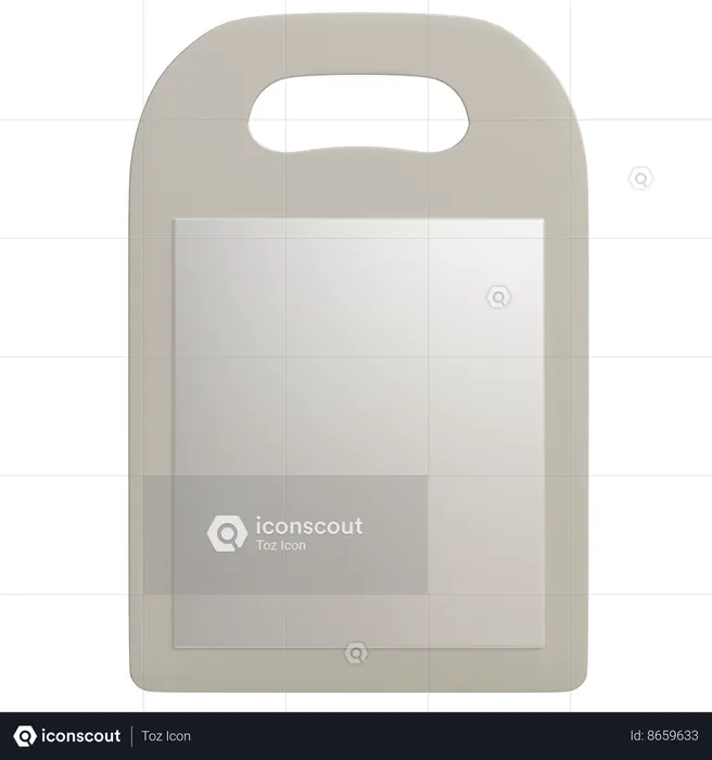 Chopping Board  3D Icon