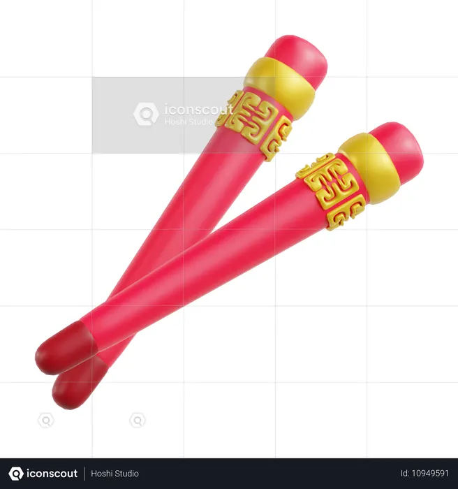 Chopstick  3D Icon