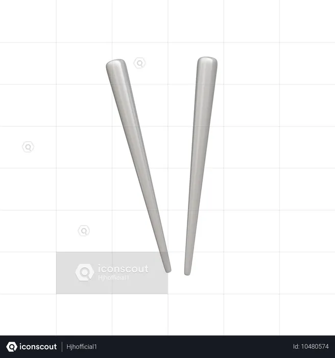 Chopsticks  3D Icon