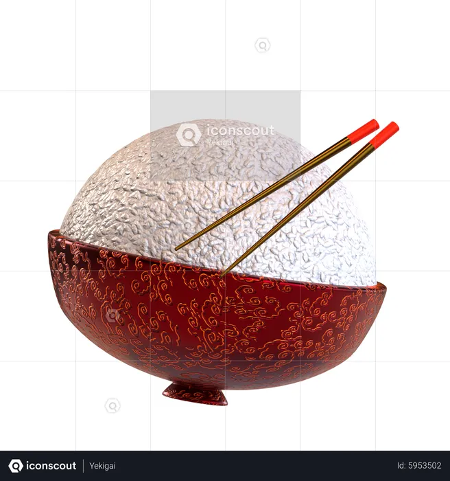 Chopsticks  3D Icon
