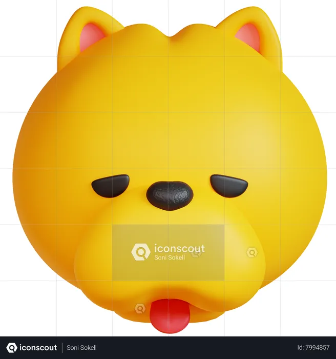 Chow Chow  3D Icon