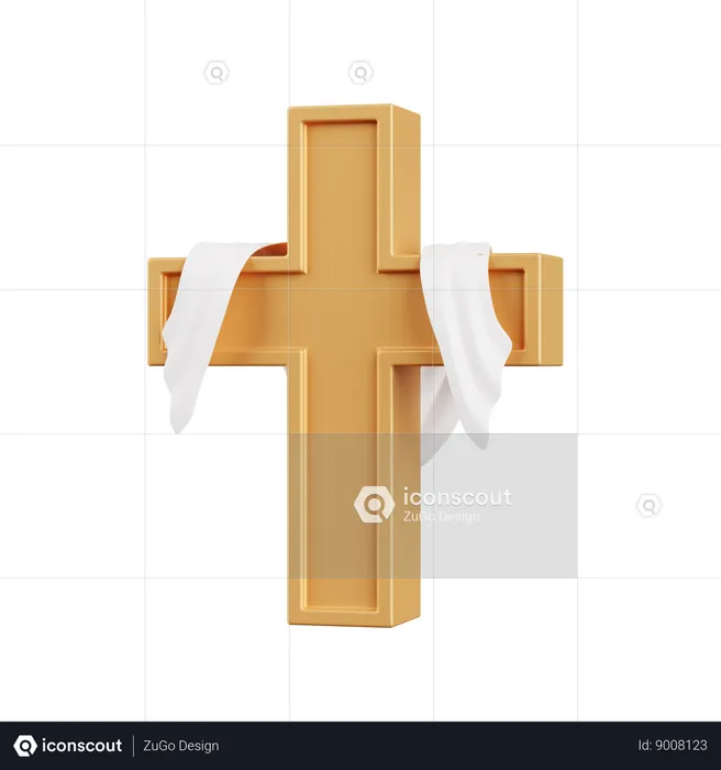 Christ Cross  3D Icon