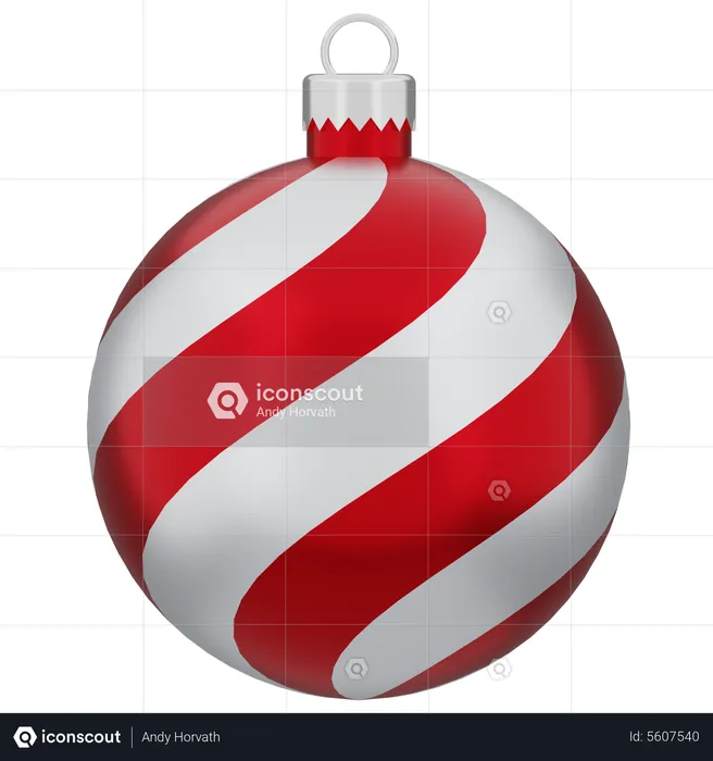 Red and White Christmas Ornaments Clipart, Christmas Balls