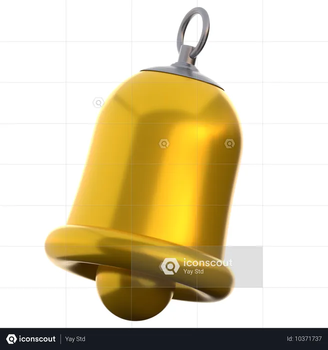 Christmas Bell  3D Icon