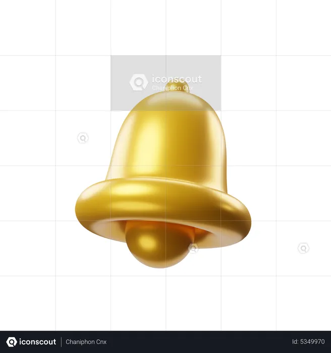 Christmas Bell  3D Icon