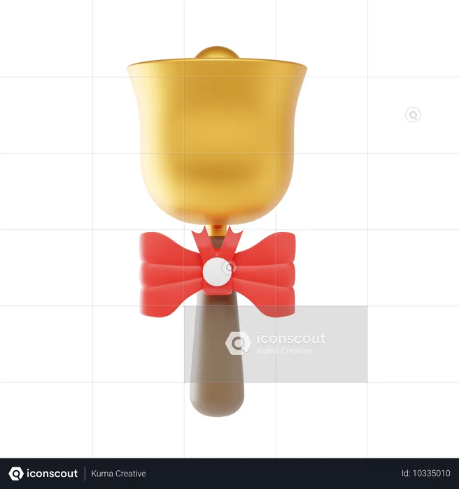 Christmas Bell  3D Icon