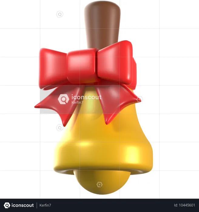 Christmas Bell  3D Icon