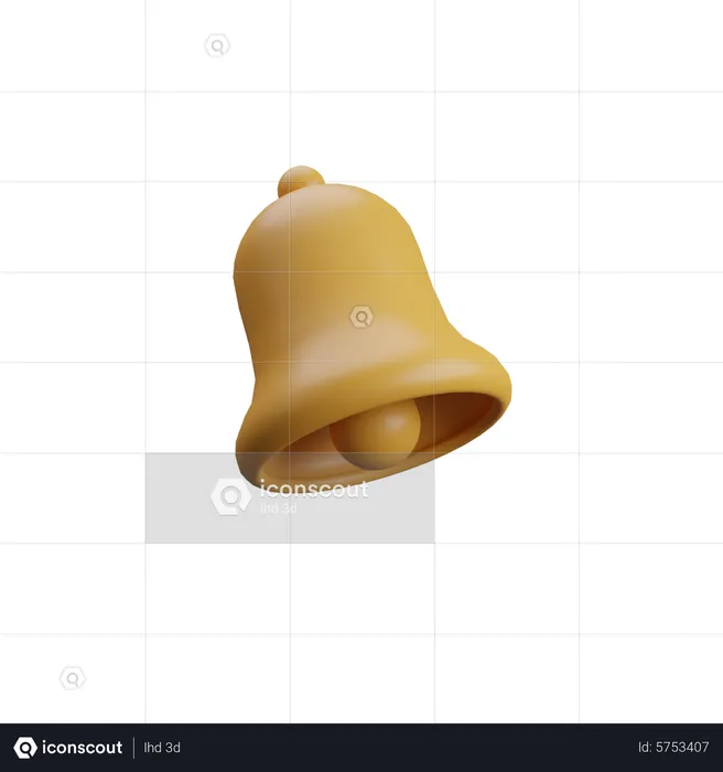 Christmas Bell  3D Icon