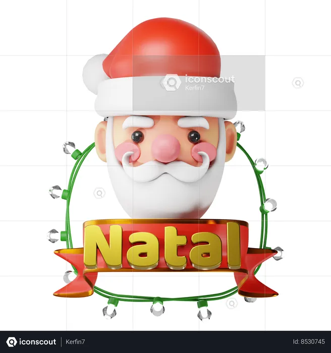 Christmas Charcater  3D Icon