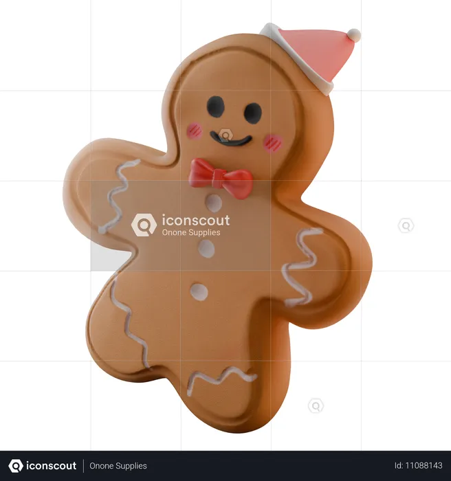 Christmas Cookies  3D Icon