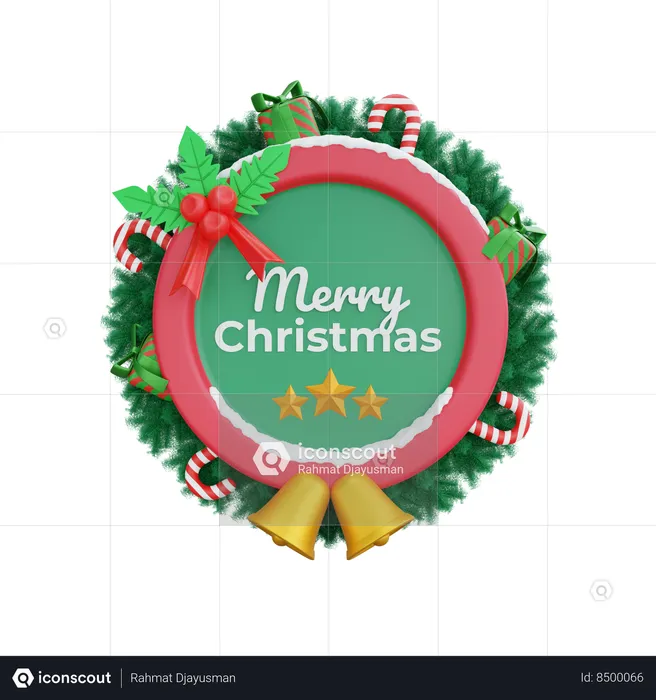 Christmas Day  3D Icon