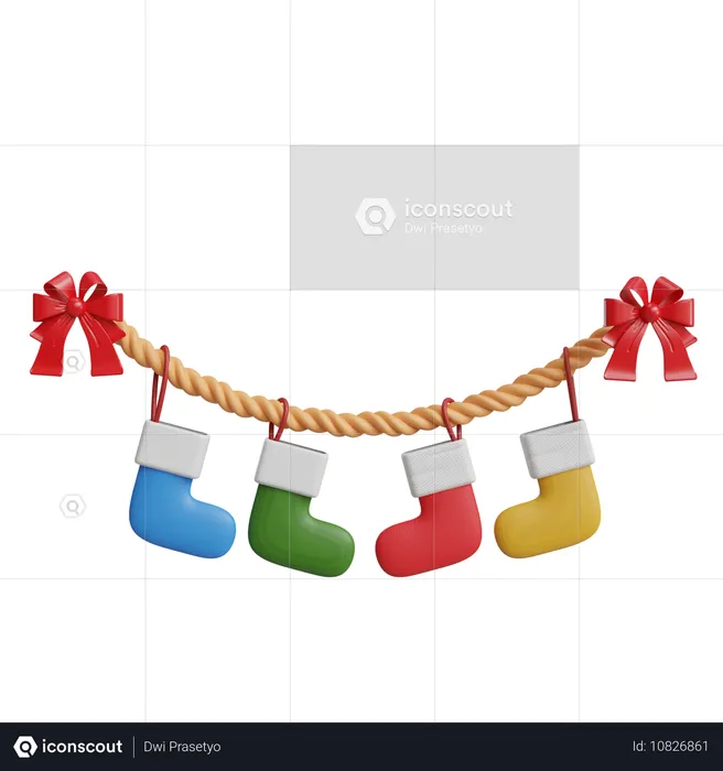 Christmas Decoration  3D Icon