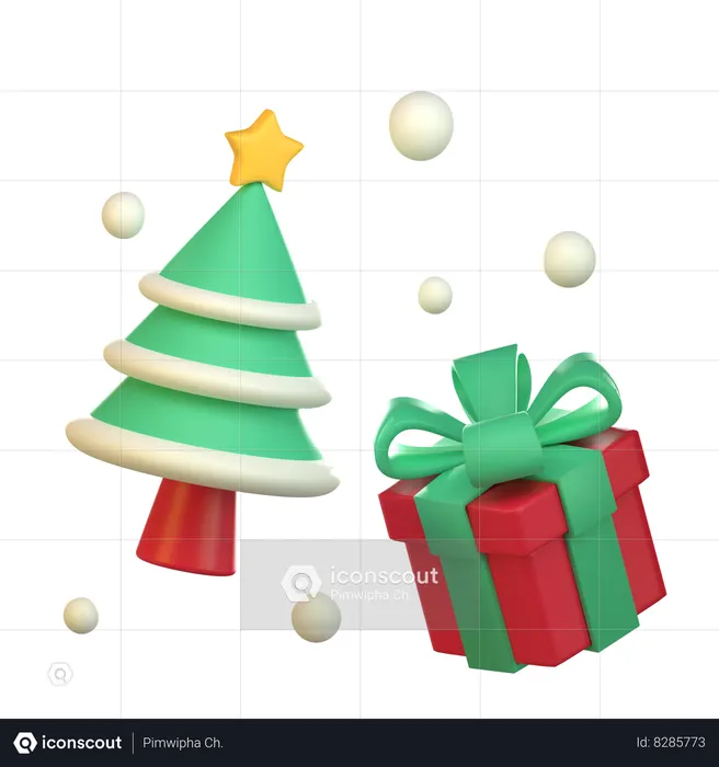 Christmas Festival  3D Icon