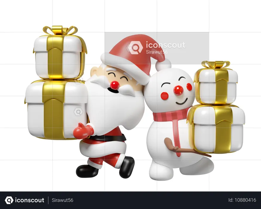 Christmas Gift  3D Icon