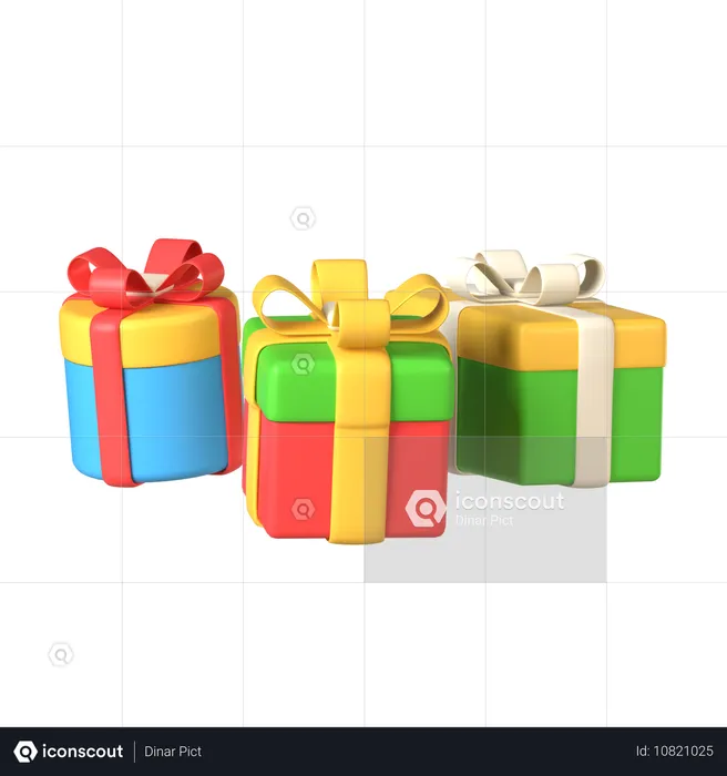 Christmas Gift  3D Icon