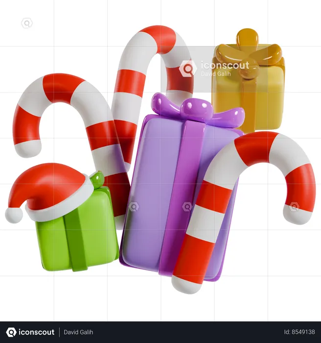 Christmas Gift Galore  3D Icon