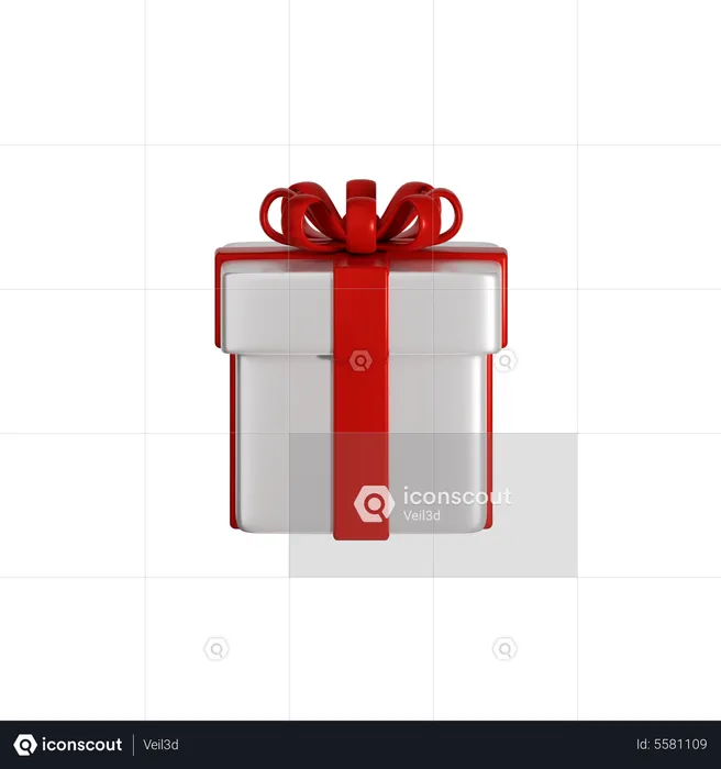 Christmas GiftBox  3D Icon