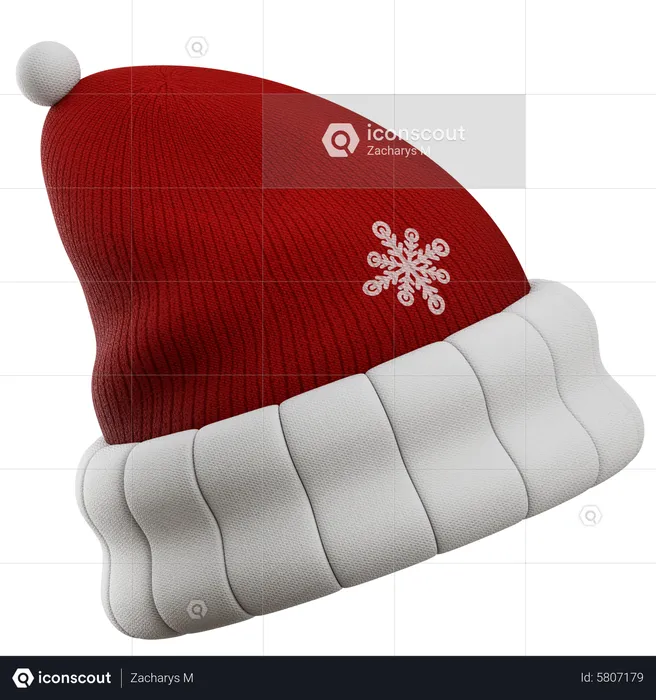 Christmas Hat  3D Icon