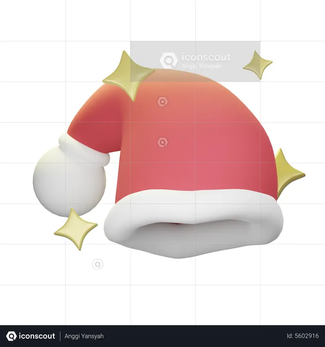 Christmas Hat  3D Icon