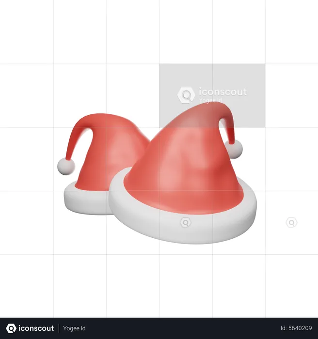 Christmas Hat  3D Icon