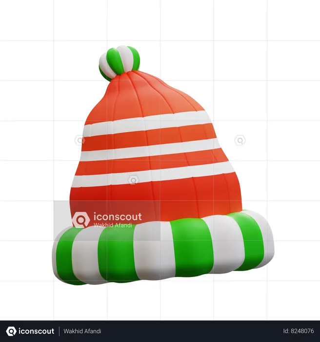 Christmas Hat  3D Icon