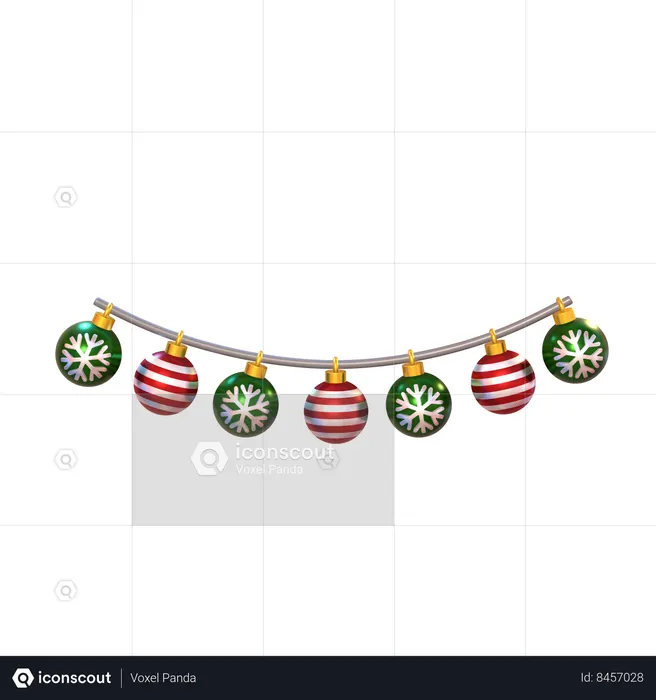 Christmas Ornament  3D Icon