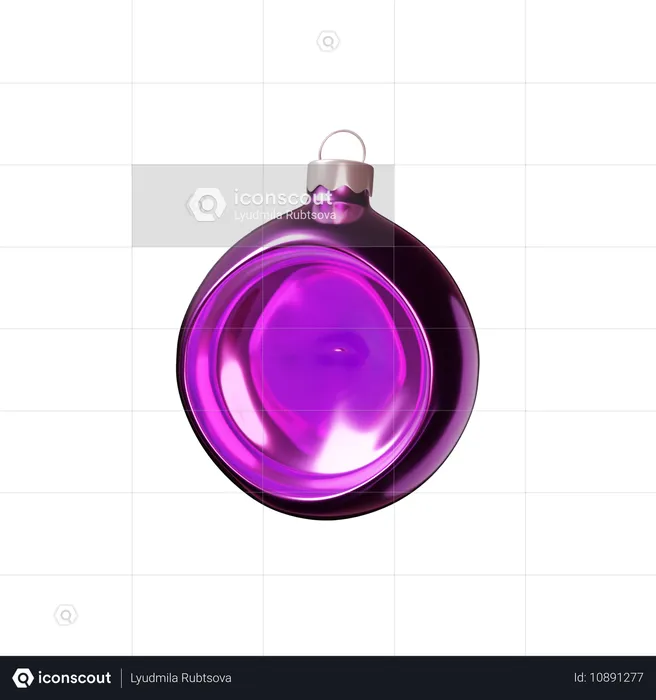 Christmas Ornament  3D Icon