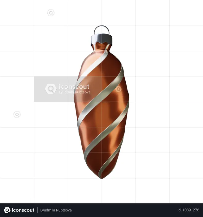Christmas Ornament  3D Icon