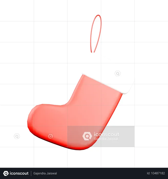 クリスマスオーナメント8  3D Icon