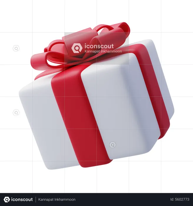 Christmas Present  3D Icon