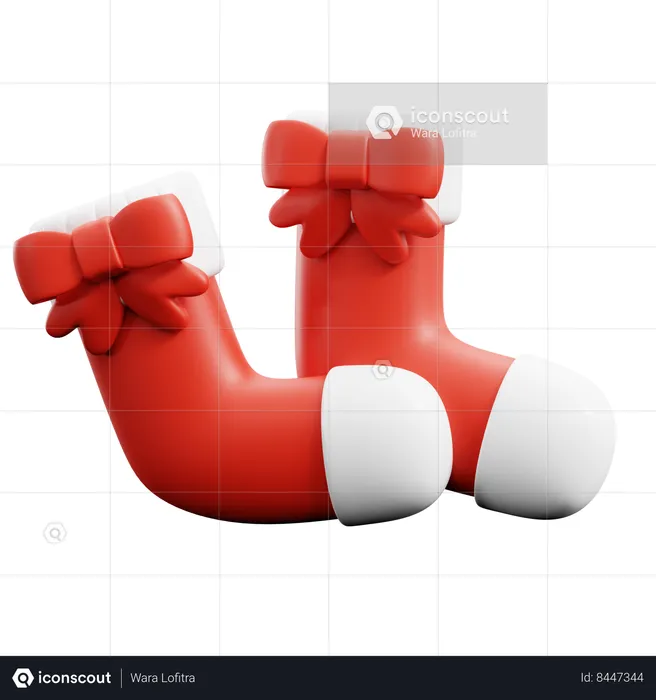 Christmas sock  3D Icon