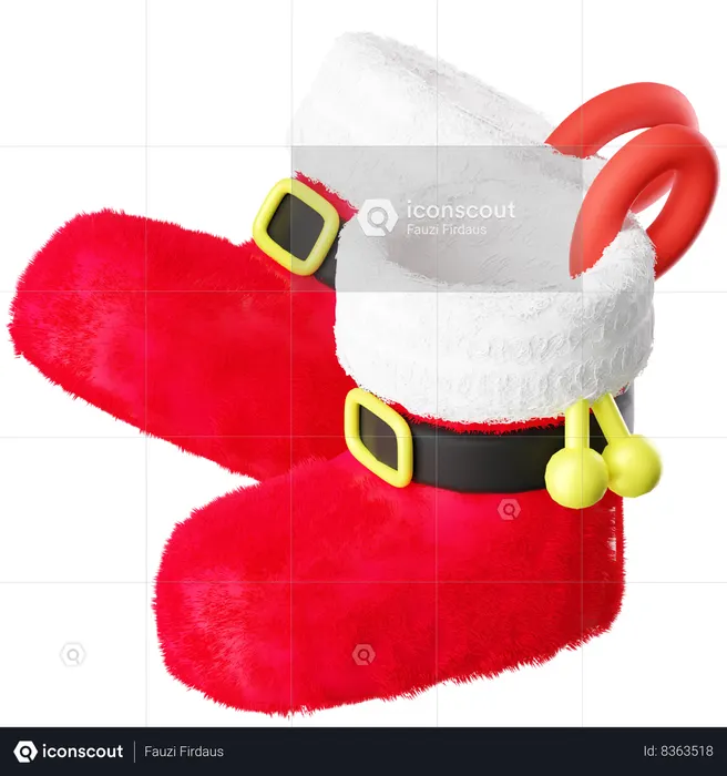 Christmas Stocking  3D Icon