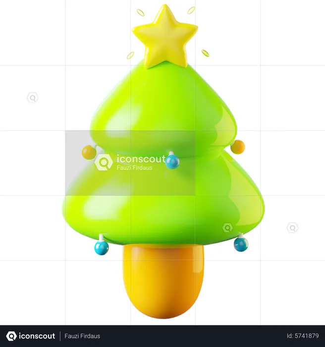Christmas Tree  3D Icon
