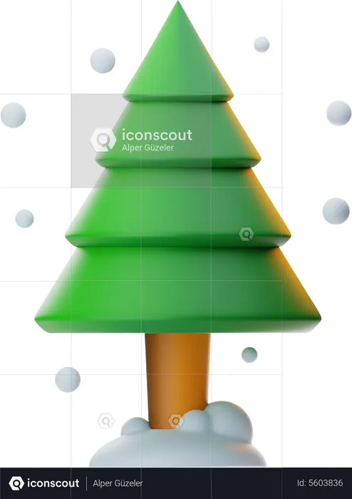 Christmas Tree  3D Icon