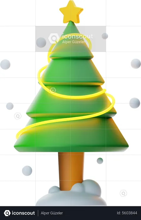 Christmas Tree  3D Icon