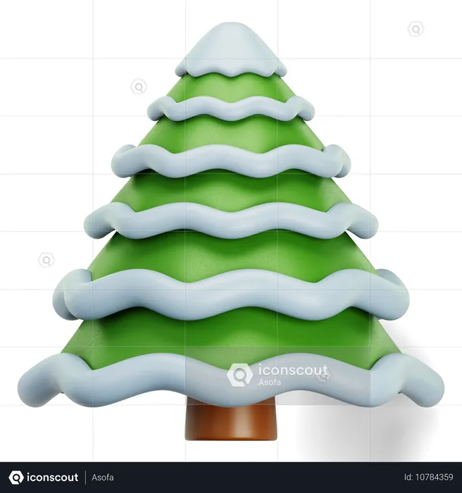 Christmas Tree  3D Icon